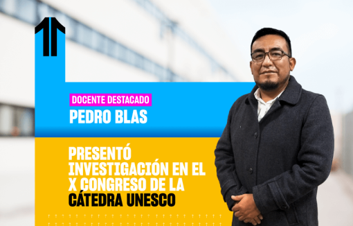 Docente Pedro Blás de la Facultad de Comunicaciones UPN