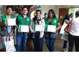 Nuestra universidad y estudiantes voluntarios de Ingeniería Ambiental fueron reconcidos por su compromiso con el cuidado ambiental. 