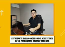 Estudiante gana el concurso de Startup Perú 10G con su emprendimiento LetyMind